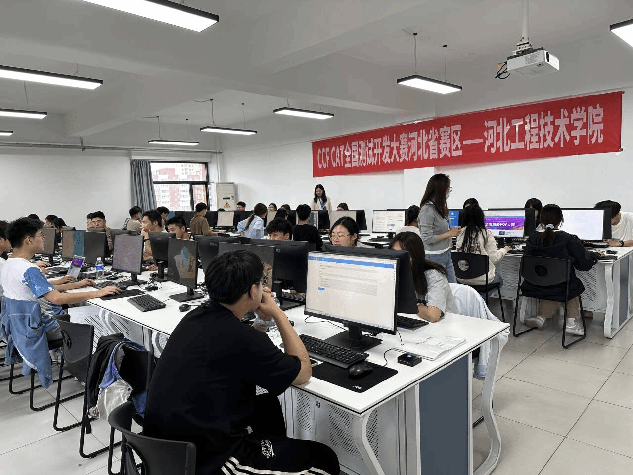 河北工程技術學院網絡空間安全學院成功承辦2024年度中國計算機應用技術大賽全國測試開發(fā)大賽河北省選拔賽